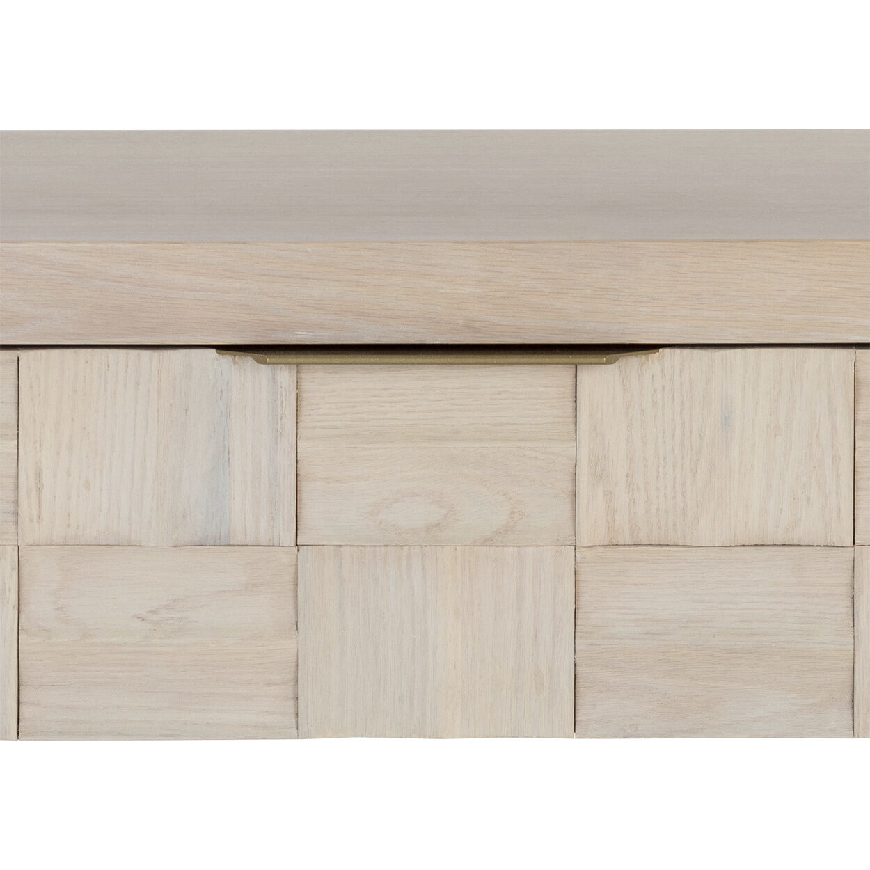 Akava 30.5 X 26 inch Light Wash / Gold Night Stand